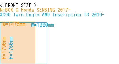 #N-BOX G Honda SENSING 2017- + XC90 Twin Engin AWD Inscription T8 2016-